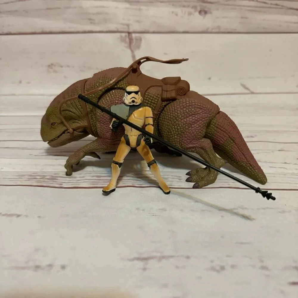 Star Wars Trilogy The Power Of The Force Dewback And Sandtrooper 1997 Kenner
